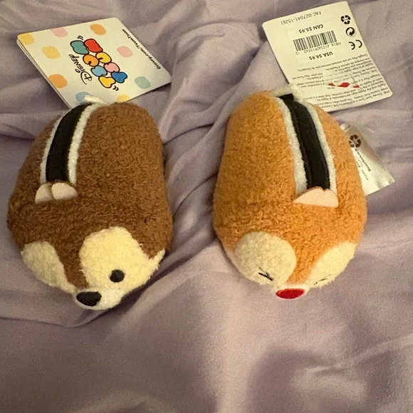 NWT Disney Chip and Dale Tsum Tsum - Picture 2 of 2